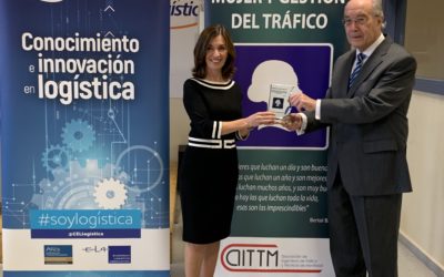 Ana González recibe el premio Mujer y Gestión del Tráfico 2019