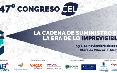 El Centro Español de Logística convoca su 47º Congreso los días 5 y 6 de noviembre