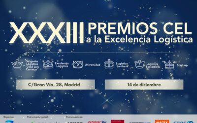 Los referentes logísticos de 2023 se darán a conocer en los XXXIII Premios CEL, un evento que pondrá el acento en la transformación digital