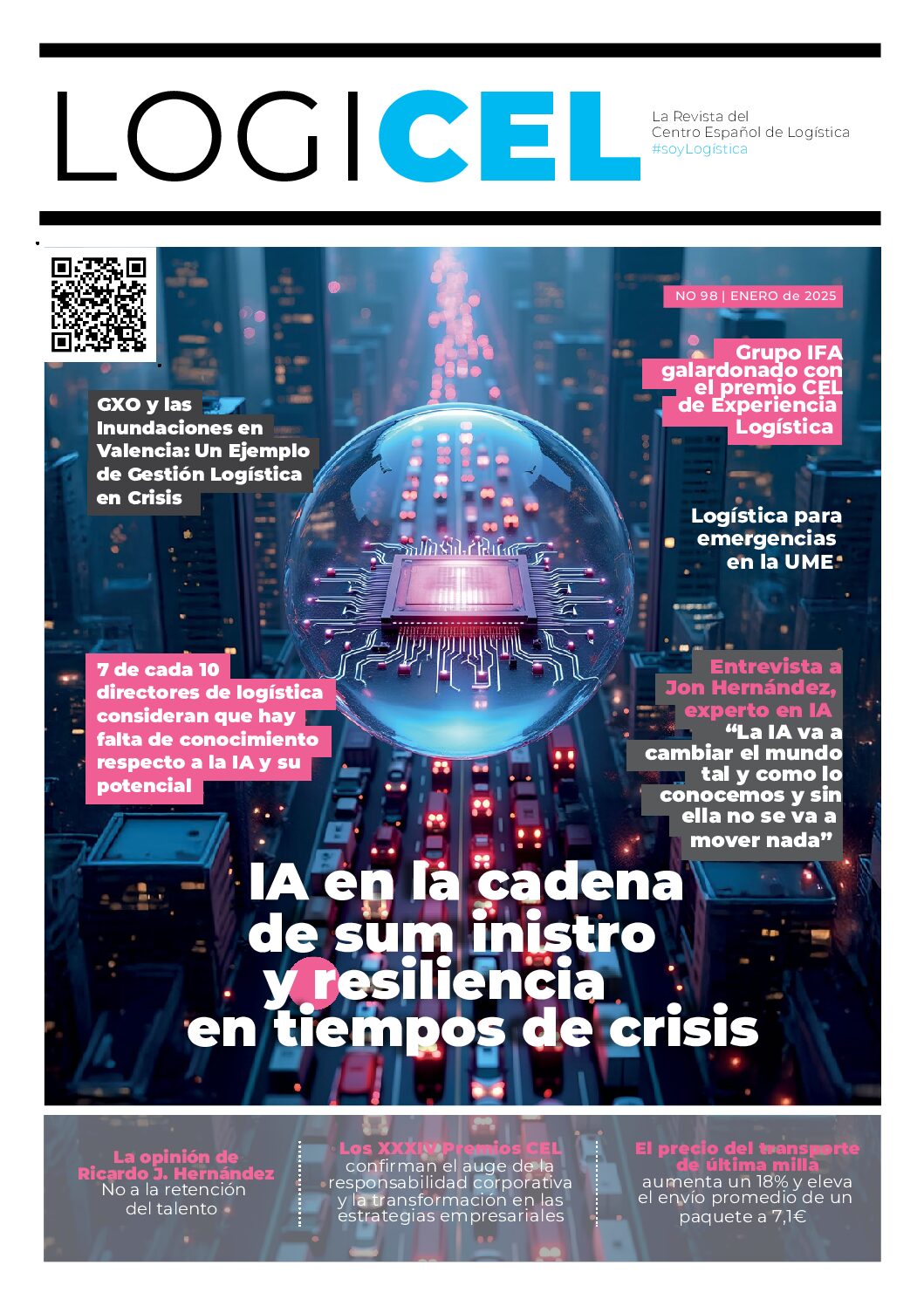 LOGICEL Nº 98. IA en la cadena de suministro y resiliencia en tiempos de crisis