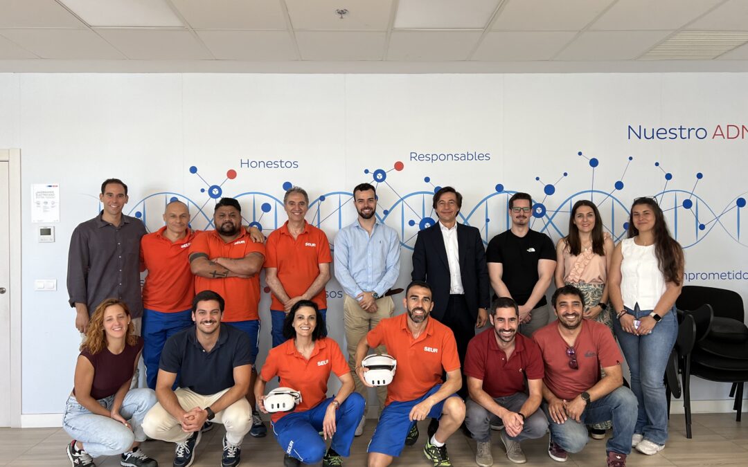 El proyecto PLAGEDILOG testa nuevos módulos formativos en realidad inmersiva con operarios de SEUR