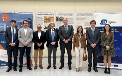 El consejero de Digitalización, Miguel López-Valverde, visita el CEXCO y las instalaciones del Centro Español de Logística y CITET