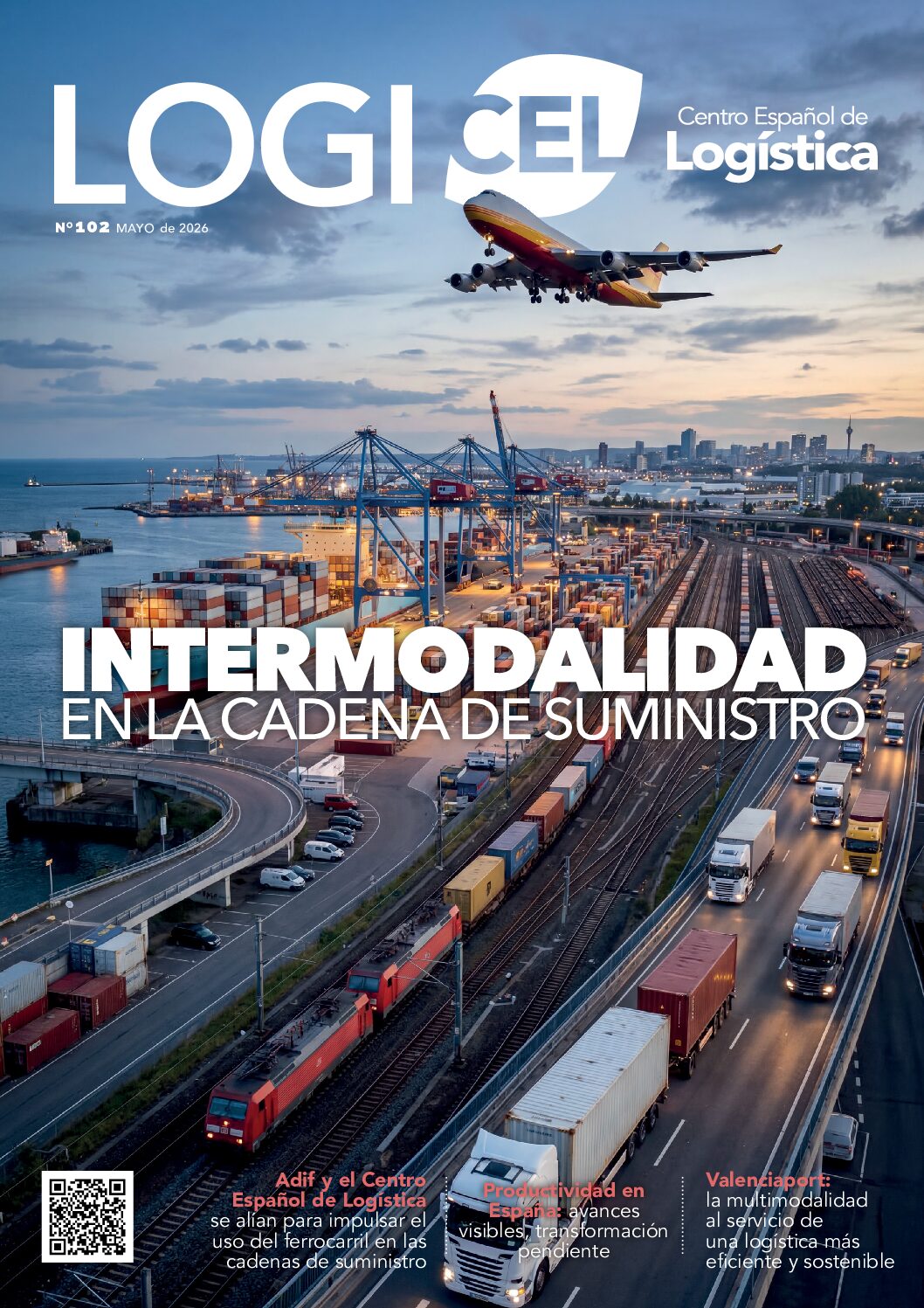 LOGICEL Nº 102. Intermodalidad en la cadena de suministro